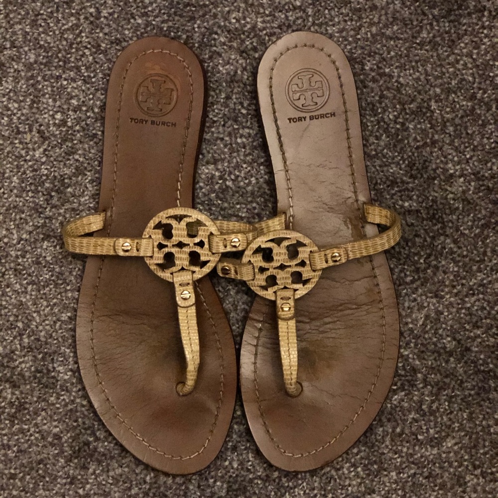 Tory Burch Mini Millers - Snake Print